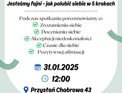 Zapraszamy na piątkowy Klub Seniora w Przystani Chabrowa 43